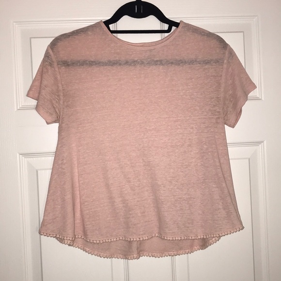 Old Navy Girls Pink Tee Shirt - Picture 1 of 5